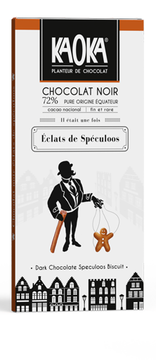 Chocolat Noir Speculoos Gamme Gourmet KAOKA