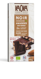 Noir 66% Amandes Entières